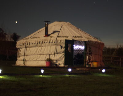 Hems Yurt at Hemsford Yurt Camp, Devon