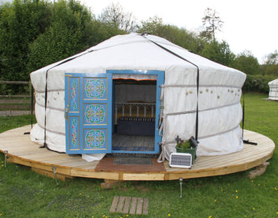 Plym Yurt at Hemsford Yurt Camp