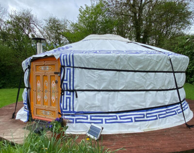 Dart Yurt at Hemsford Yurt Camp, Devon